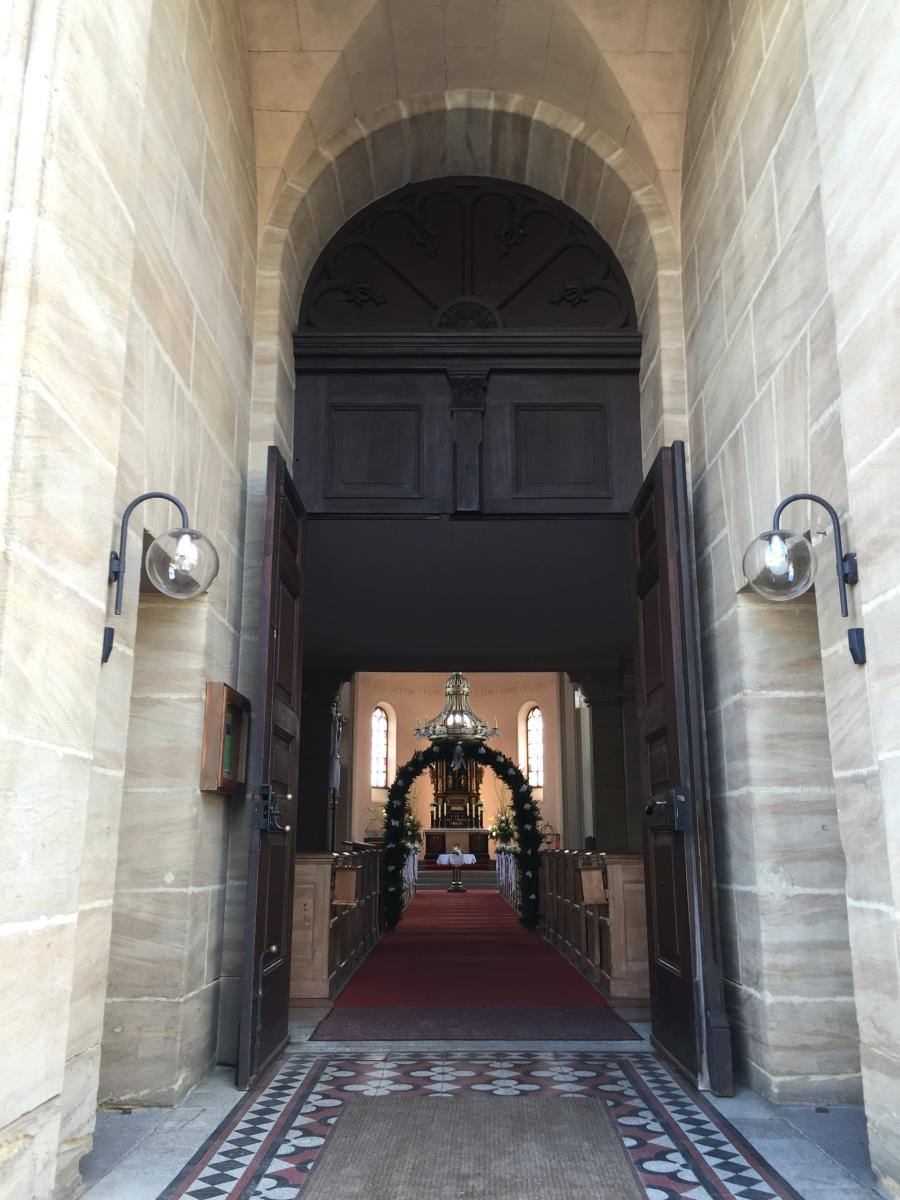 Portal der Andreaskirche Portal der Andreaskirche